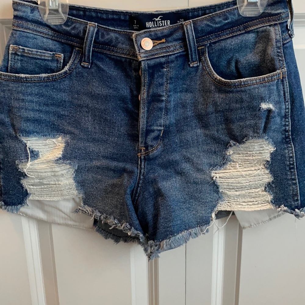 Hollister hi-rise boyfriend short vintage stretch